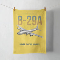 Thumbnail for B-29A Superfortress design on yellow towel