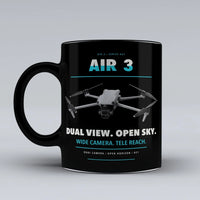 Thumbnail for Air 3 Mug design on black dji