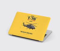 Thumbnail for Sikorsky S-70i FIREHAWK design on yellow MacBook case