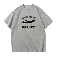 Thumbnail for Get High Every Day Sleep T-Shirt - view 3