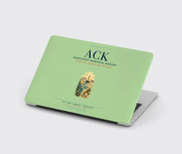 Thumbnail for Nantucket Memorial Airport (ACK) design on light green MacBook case