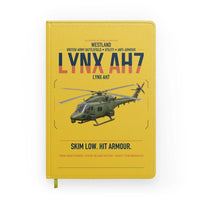 Thumbnail for Westland Lynx AH7 design on yellow notebook
