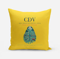 Thumbnail for Merle K. (Mudhole) Smith Airport (CDV) design on yellow pillow
