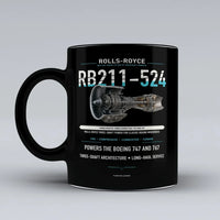 Thumbnail for Mug design on black rb211 524