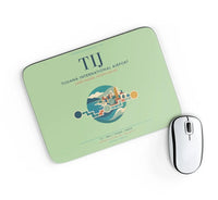 Thumbnail for Tijuana International Airport (TIJ) design on light green rectangle mouse pad