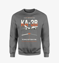 Thumbnail for KA-3B Skywarrior design on gray sweatshirt