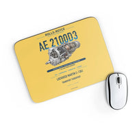 Thumbnail for AE 2100D3 design on yellow rectangle mouse pad