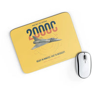 Thumbnail for Dassault Mirage 2000C RDI design on yellow rectangle mouse pad