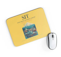 Thumbnail for Sitka Rocky Gutierrez Airport (SIT) design on yellow rectangle mouse pad