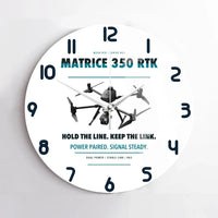 Thumbnail for DJI Matrice 350 RTK design on white no frame wall clock