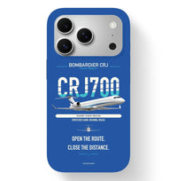 Thumbnail for CRJ700 Case design on blue iphone case