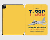 Thumbnail for T-38C Talon design on yellow ipad tablet case