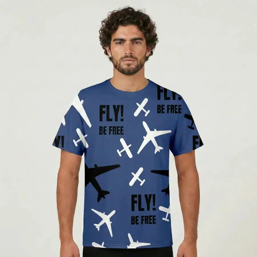 Fly Be Free 3D T-Shirt - view 3