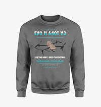 Thumbnail for Autel EVO II Dual 640T V3 design on gray sweatshirt