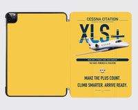 Thumbnail for Cessna Citation XLSPlus design on yellow ipad tablet case