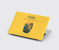 Thumbnail for Ohrid St. Paul the Apostle Airport (OHD) design on yellow MacBook case