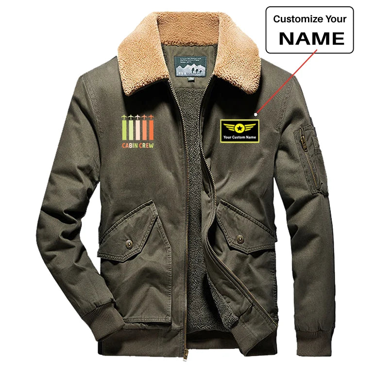 Colourful Cabin Crew Bomber Jacket - view 3