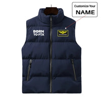 Thumbnail for Born To Fix Airplanes Vest - view 3
