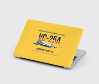 Thumbnail for VC-25A Air Force One Presidential Airlift design on yellow MacBook case