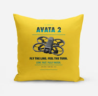 Thumbnail for DJI Avata 2 design on yellow pillow