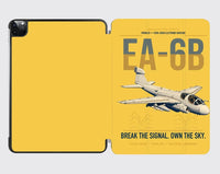 Thumbnail for EA-6B Prowler design on yellow ipad tablet case