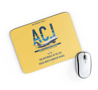 Thumbnail for Airbus ACJ320neo design on yellow rectangle mouse pad