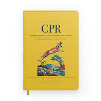 Thumbnail for Casper–Natrona County International Airport (CPR) design on yellow notebook
