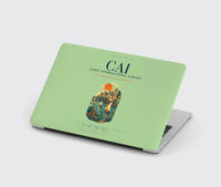 Thumbnail for Cairo International Airport (CAI) design on light green MacBook case