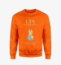 Thumbnail for London Luton Airport LTN Sweatshirt - Orange