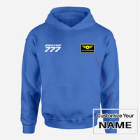 Thumbnail for Customisable Boeing 777 Hoodie - view 3