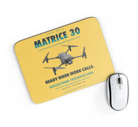 Thumbnail for DJI Matrice 30 design on yellow rectangle mouse pad