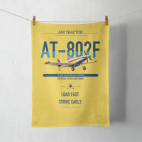 Thumbnail for Air Tractor AT-802F design on yellow towel
