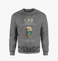 Thumbnail for Gerald R. Ford International Airport Grand Rapids (GRR) design on gray sweatshirt