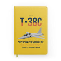 Thumbnail for T-38C Talon design on yellow notebook