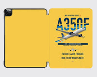 Thumbnail for Airbus A350F design on yellow ipad tablet case