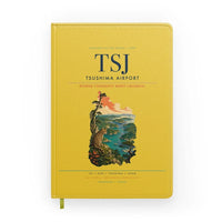Thumbnail for Tsushima Airport (TSJ) design on yellow notebook