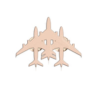 Thumbnail for Colourful 3 Airplanes Brooch - view 3