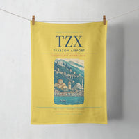 Thumbnail for Trabzon Airport (TZX) design on yellow towel