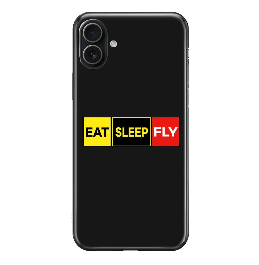Eat Sleep Fly iPhone Case - view 3