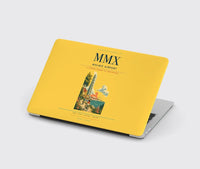 Thumbnail for Malmo Airport (MMX) design on yellow MacBook case