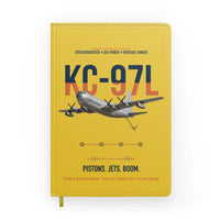 Thumbnail for KC-97L STRATOFREIGHTER design on yellow notebook