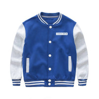 Thumbnail for Cabin Crew Text Baseball Jacket - view 4