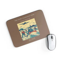 Thumbnail for VINTAGE G4523 - The Snow Clearance Crew - Designed Mouse Pads design on brown rectangle