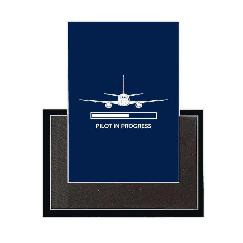 Pilot In Progress Magnet - view 3