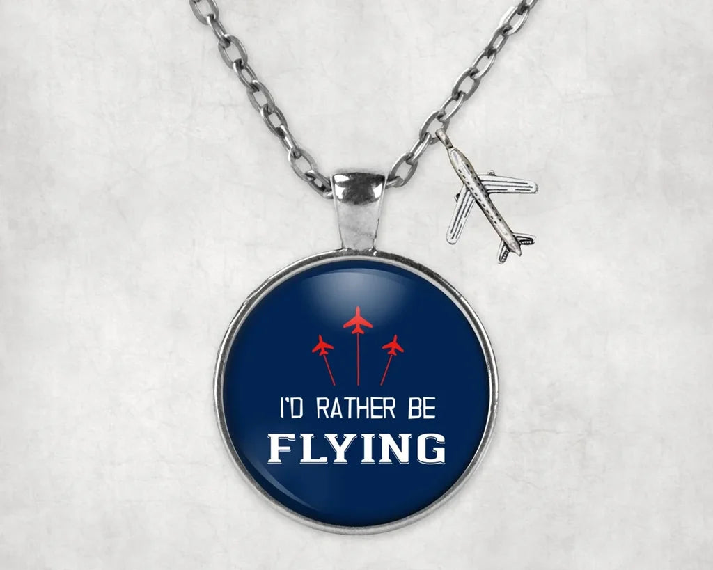 I'd Rather Be Flying Necklace - view 3