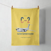 Thumbnail for Kawasaki C-2 design on yellow towel