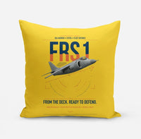 Thumbnail for British Aerospace Sea Harrier FRS.1 design on yellow pillow