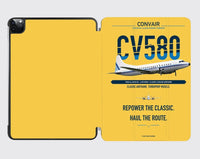Thumbnail for Convair 580 design on yellow ipad tablet case