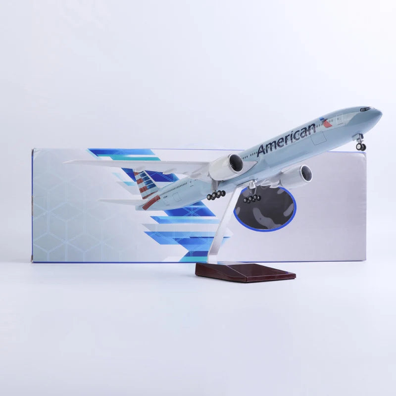 Customisable Boeing 777 Model Airplane - view 3