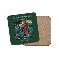 Thumbnail for The Final Boarding - Designed Coasters design on dark green 1-piece